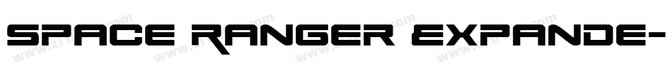 Space Ranger Expande字体转换